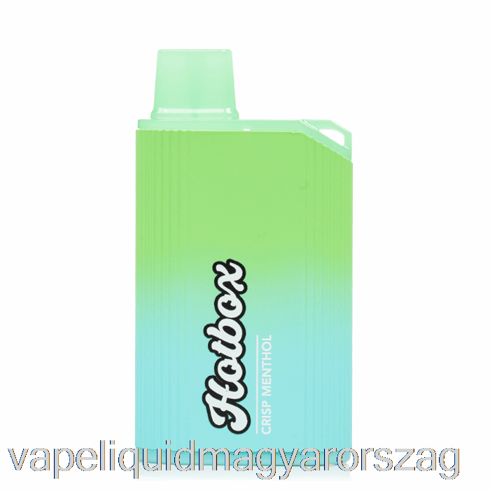 Puff Brands Hotbox 7500 Eldobható Ropogós Mentolos Vape Folyadék